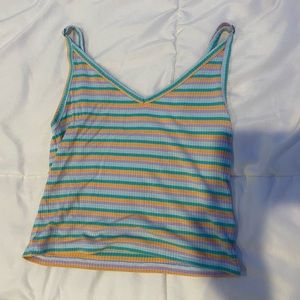 American Eagle Outfitters soft&sexy ribbed knit tank top, size small